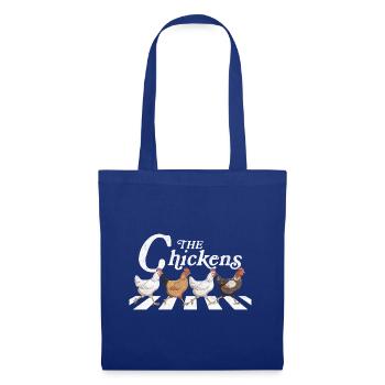 The Chickens Chickens Chicken Funny Music - Tote Bag - royal blue - Front