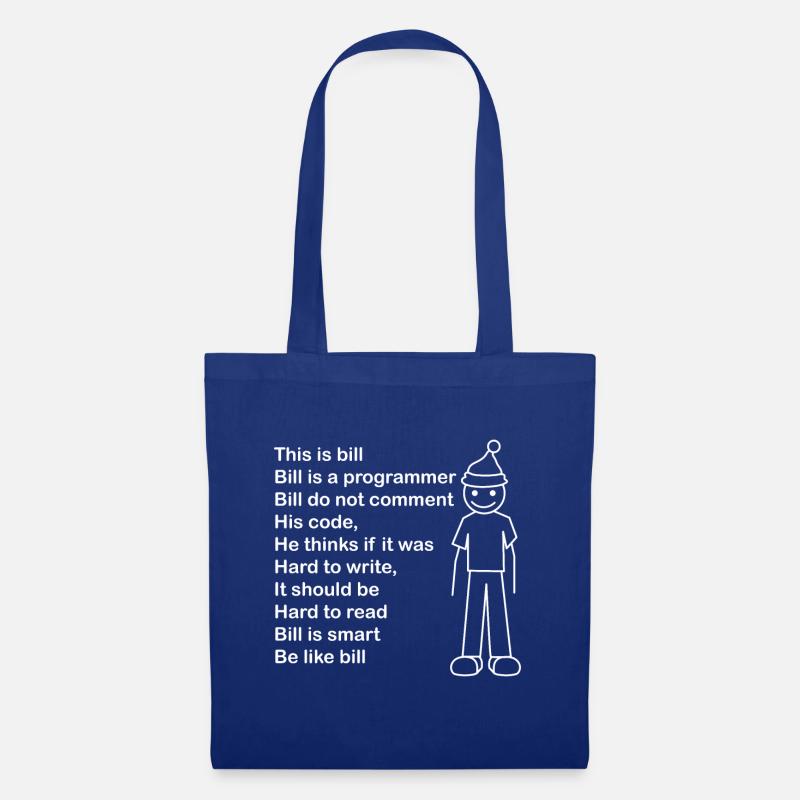 Programmer for Developers Developer Lustiger - Tote Bag - royal blue