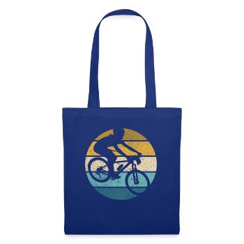 Retro Track Cycling Vintage Cycling Track - Tote Bag - royal blue - Front