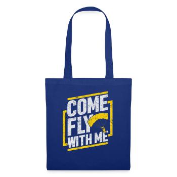 Skydiving Skydiving Sky Diving - Tote Bag - royal blue - Front