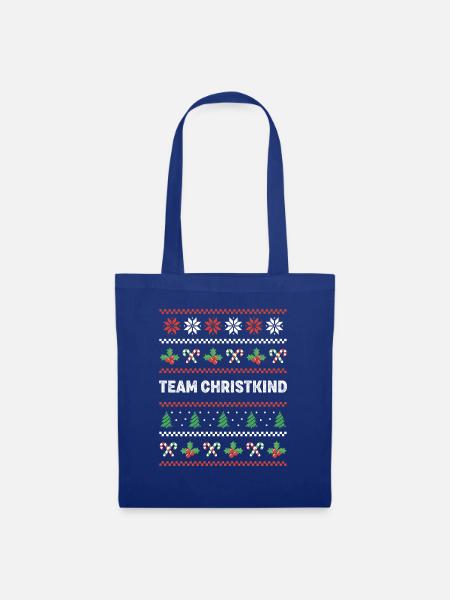 Team Christkind - Stoffbeutel - Royalblau