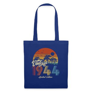 1944 Birthday born in 1944 Retro Vintage - Tote Bag - royal blue - Front