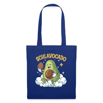 Schlavocado Avocado Offizielles Schlafshirt Schlaf - Stoffbeutel - Royalblau - Vorne
