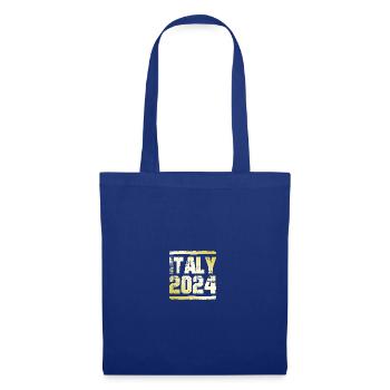 Italie 2024 Médaille d’or - Sac en tissu - bleu royal - Devant