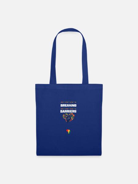 Breaking Barriers - Stoffbeutel - Royalblau