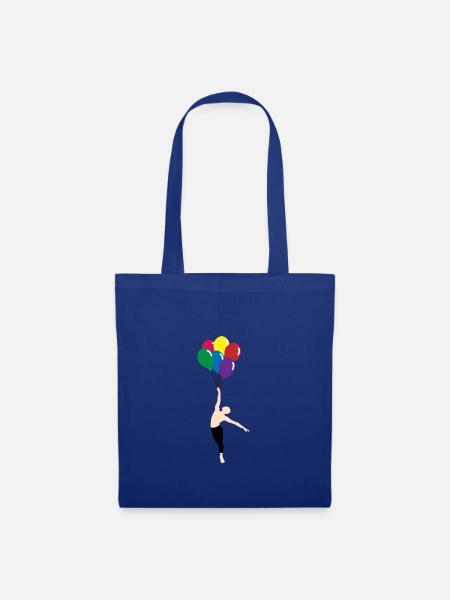 Luftballon - Stoffbeutel - Royalblau