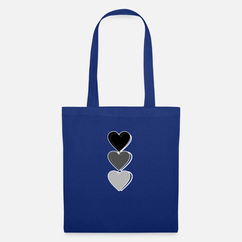 heartdesign - Stoffbeutel - Royalblau