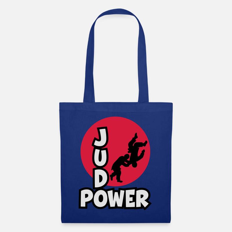 JudoPower Logo - Stoffbeutel - Royalblau