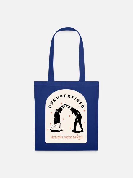 Unsupervised Actions - Stoffbeutel - Royalblau