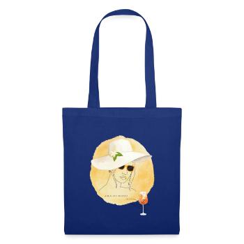 Design Été Amalfi Mood Lemon - Sac en tissu - bleu royal - Devant