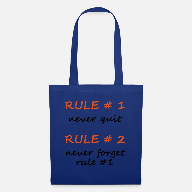Motivation - Stoffbeutel - Royalblau