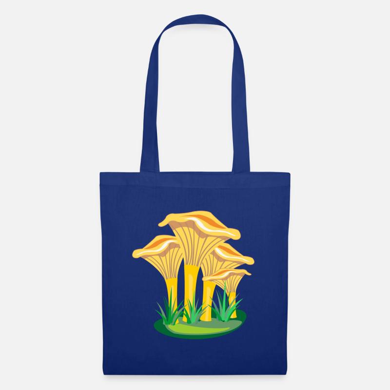 Pilze Pilze - Stoffbeutel - Royalblau