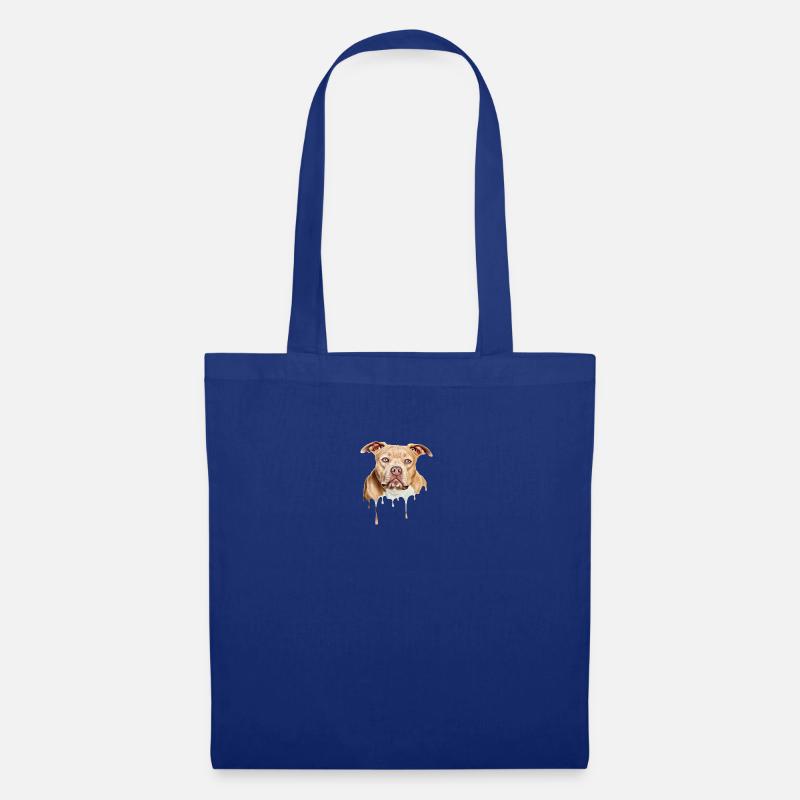 Bully Art American Bully Exotic Bully - Stoffbeutel - Royalblau