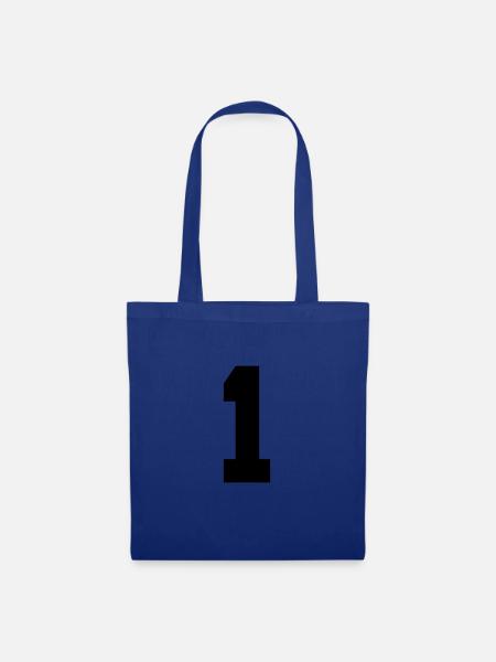 1 - Stoffbeutel - Royalblau