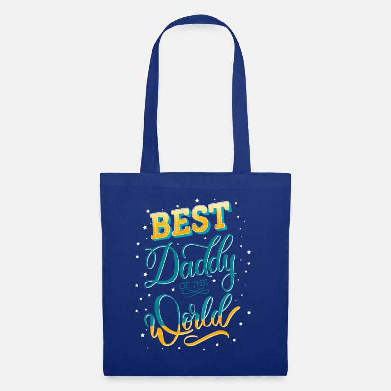 Bester Daddy - Stoffbeutel - Royalblau
