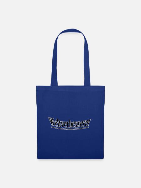 Weltverbesserer - Stoffbeutel - Royalblau
