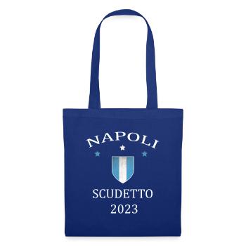 Neapel,Napoli, Meister, 2023 - Stoffbeutel - Royalblau - Vorne