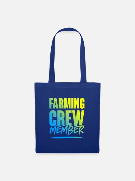 Farming Crew - Stoffbeutel - Royalblau