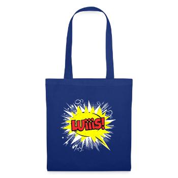 Luis Nom Funny Speech Bubble Luiiis ! - Sac en tissu - bleu royal - Devant