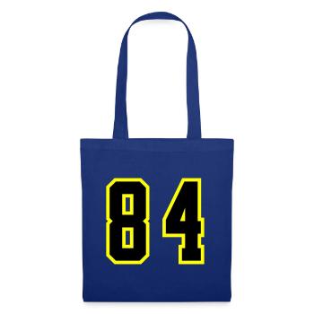 84 Number Jersey - Tote Bag - royal blue - Front