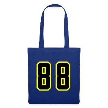 88 Number Jersey - Tote Bag - royal blue - Front