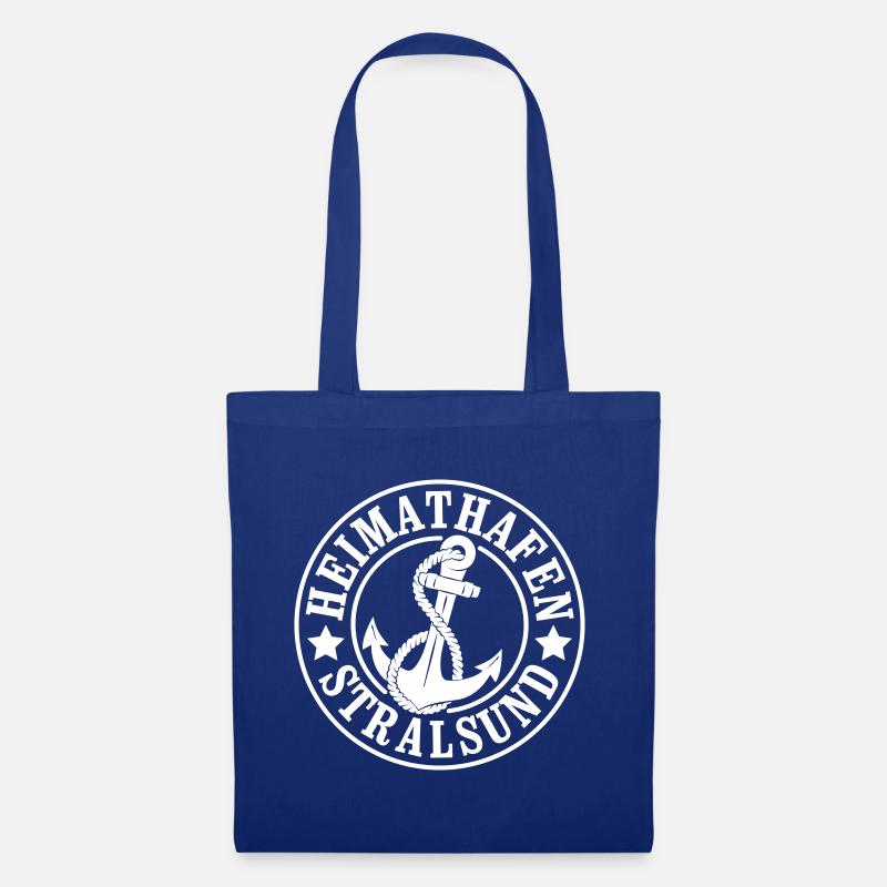 Heimathafen Stralsund - Stoffbeutel - Royalblau
