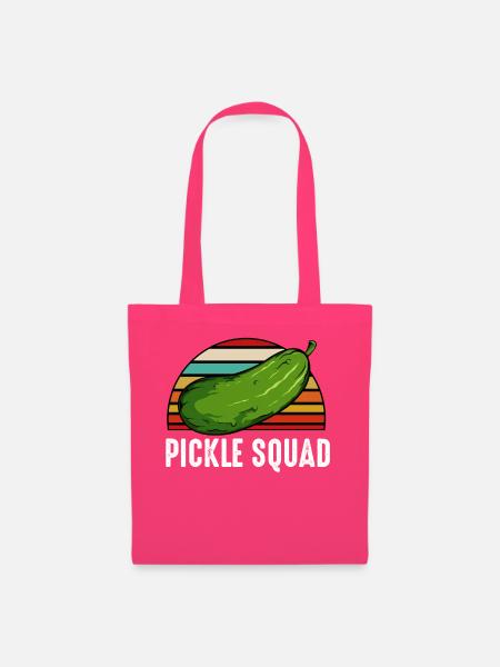 Pickle Squad Retro Sunset - Stoffbeutel - Azalea