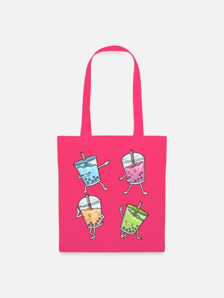 Boba Tee Kawaii - Stoffbeutel - Azalea