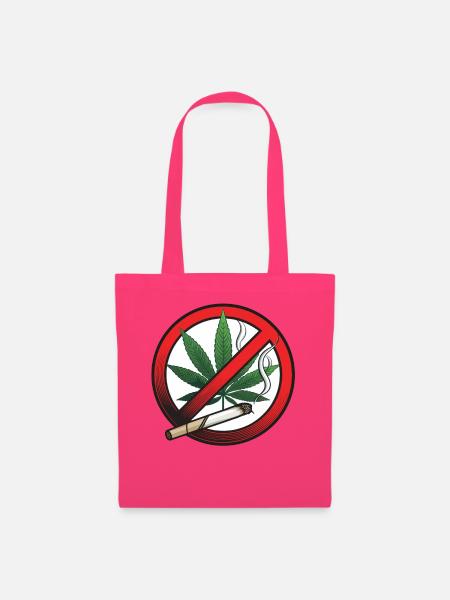 Cannabis Marihuana Verbotsschild - Stoffbeutel - Azalea