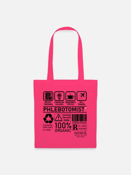 Phlebotomist multi tasking problem solving - Stoffbeutel - Azalea