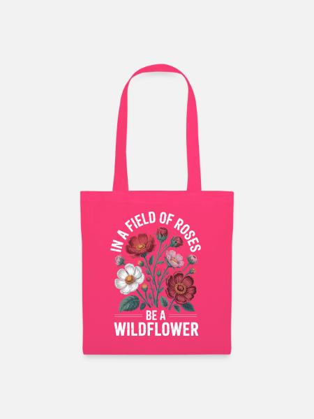Wildblumen Design - Stoffbeutel - Azalea