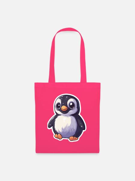 Pinguin - Stoffbeutel - Azalea