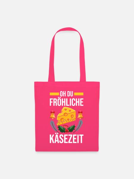 Weihnachtsmann Käse Weihnachtszeit Weihnachts - Stoffbeutel - Azalea