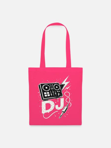 Musik DJ Controller Blitz Kabel Club Beat - Stoffbeutel - Azalea