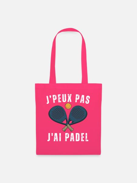 Ich kann kein Padel haben - Stoffbeutel - Azalea