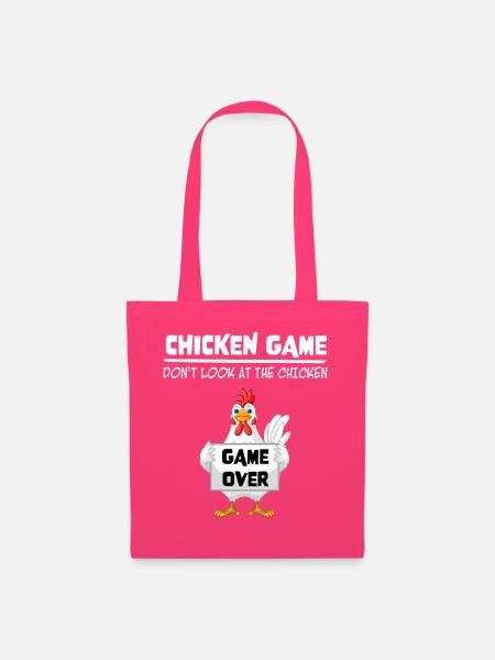 Huhn Game Over – Nicht Hinsehen - Stoffbeutel - Azalea
