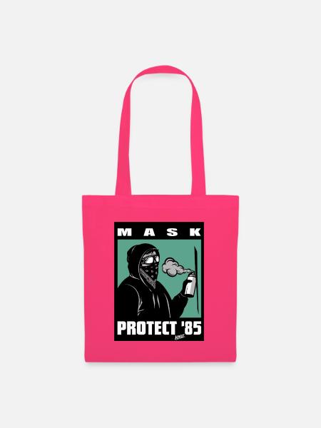 Maskierter Rebellen Sprayer 85 - Stoffbeutel - Azalea