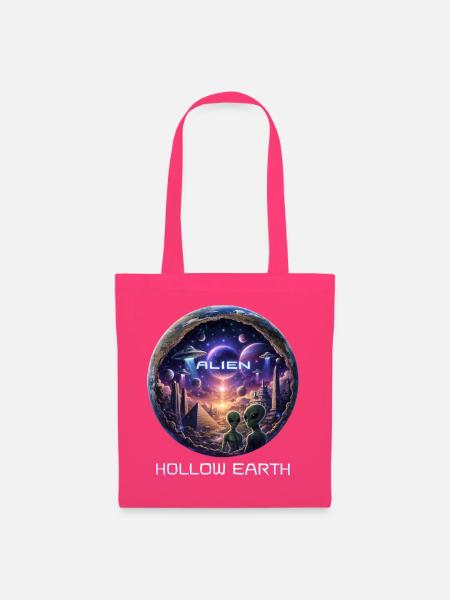 Alien Hollow Earth - Stoffbeutel - Azalea