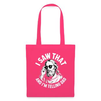 I Saw That And Im Telling Dad Jesus Humor - Tote Bag - azalea - Front