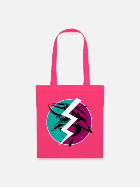 Elektrischer Split Shark - Stoffbeutel - Azalea