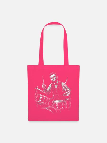 Abraham Lincoln Drummer - Stoffbeutel - Azalea