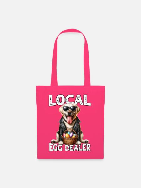 Ostern Retriever Egg Dealer - Stoffbeutel - Azalea