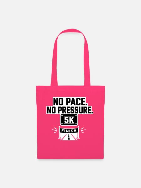 No Pace 5K - Stoffbeutel - Azalea