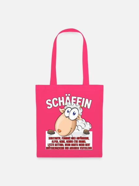 Schäffin - Alpha Schaf mit Sonnenbrille - Stoffbeutel - Azalea
