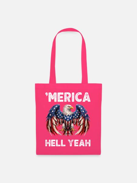 Amerikanischer Adler Patriotismus - Stoffbeutel - Azalea