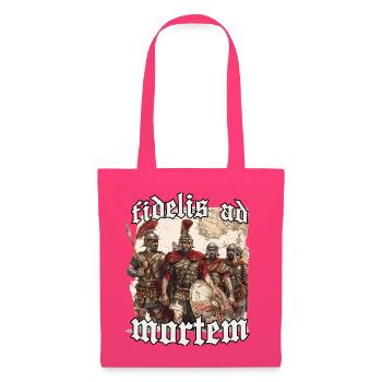 Römischer Legionär Caesar Centurio Schlacht SPQR  - Stoffbeutel - Azalea - Vorne