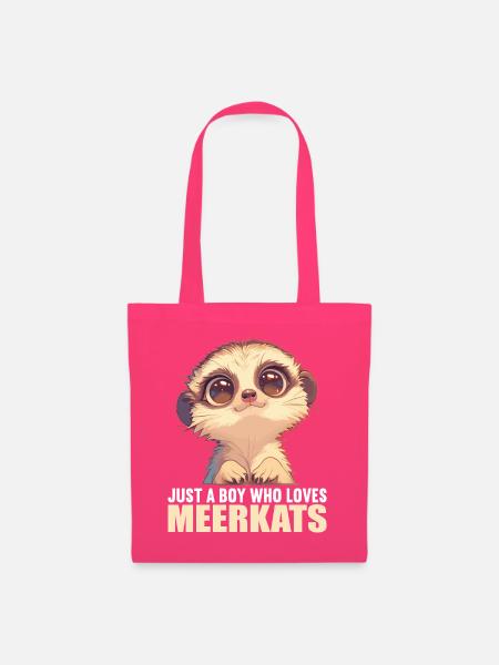 Meerkat Erdmännchen - Stoffbeutel - Azalea