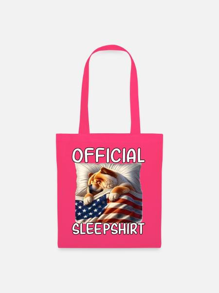 Chowchow US Schlafshirt - Stoffbeutel - Azalea