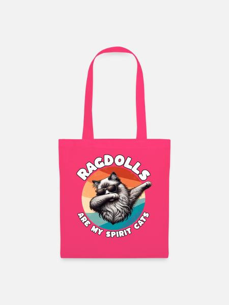 Lustige Ragdoll Katze Sprüche - Stoffbeutel - Azalea