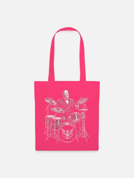 William Howard Taft spielt Schlagzeug - Stoffbeutel - Azalea